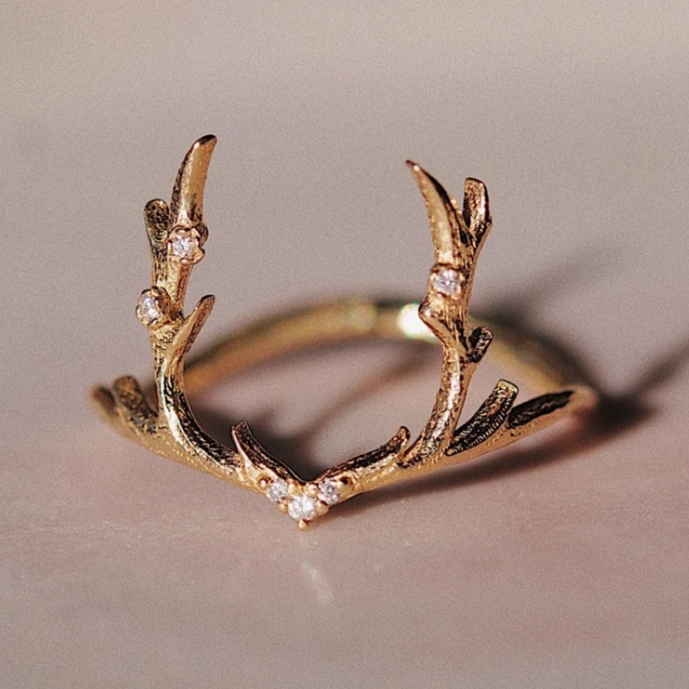 Sofia Zakia Guardian Ring 🦌 Size 6